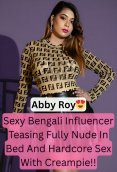 Model Abby Roy Sex With Creampie Private App Hot Video